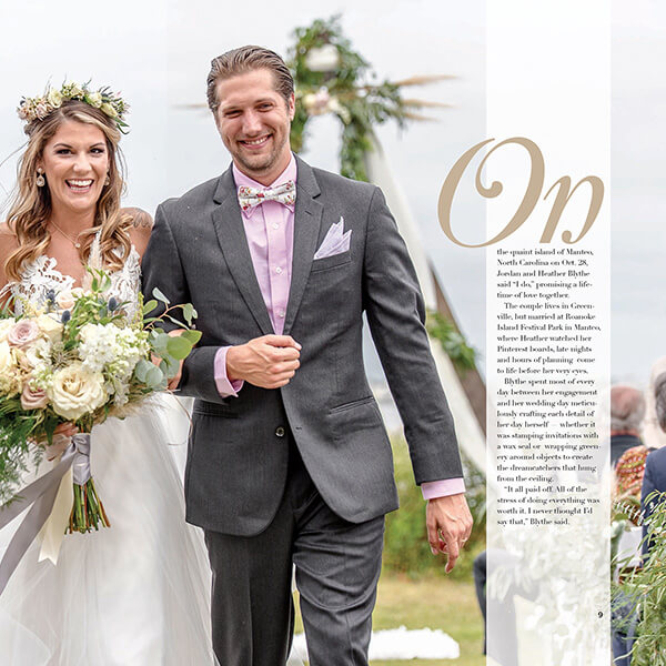 magazine spread from Her Magazine