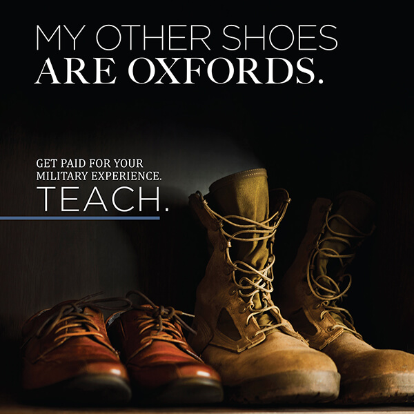 Troops to Teachers poster