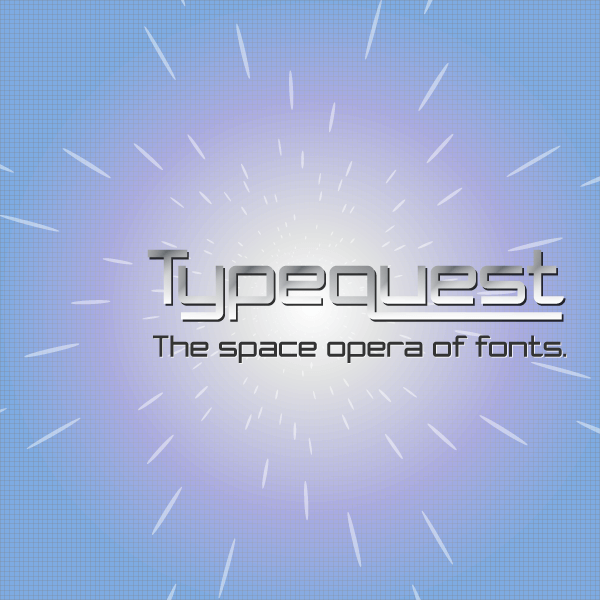 type samples of the font fontquest